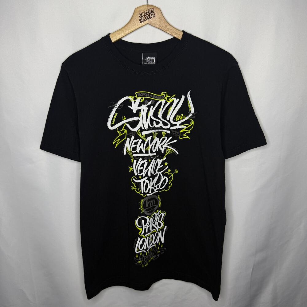 Stussy Born x Raised BXR City Tee S